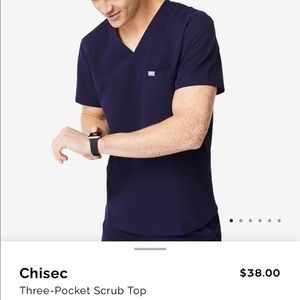 NWT Men’s Figs Scrubs - Chisec Navy Blue XL